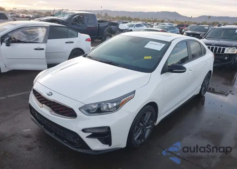 2020 Kia Forte Gt-Line z USA, uszkodzony, nr VIN 3KPF34AD2LE241998